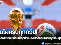 รายชื่อ 34 ชาติผ่านเข้ารอบบอลโลก 2026 อย่างเป็นทางการ